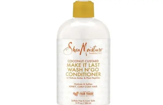 Shea Moisture Coconut Custard Make It Last Wash N’ Go Conditioner 384ml